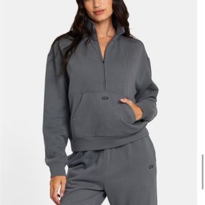 RVCA Sunday Half Zip Base Layer Top